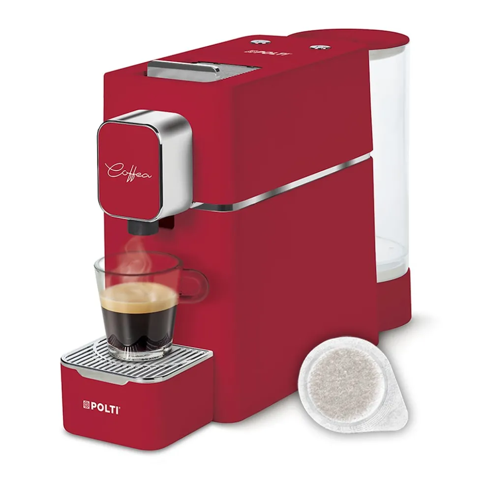 Macchina da caffè Polti Coffea S15R rossa, 1400W, 19 bar