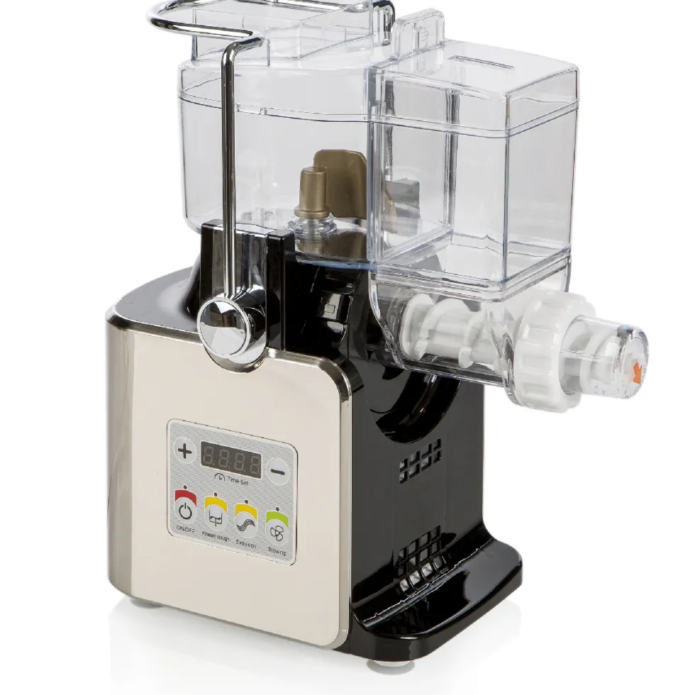 Macchina elettrica per pasta fresca 1800 W in acciaio e ABS. 5 tipi di pasta possibili, 30 x 16 x h 35 cm - Evviva
