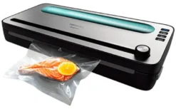 Macchina sottovuoto Cecotec 04256 FOODCARE SealVac 120 SteelCut Grey e
