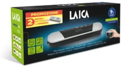 Macchina sottovuoto Laica VT3205 FRESCO PIU con 2 rotoli PZ20100 Silve