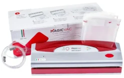 Macchina sottovuoto Magic Vac V402PK3 Genius Silver e Red