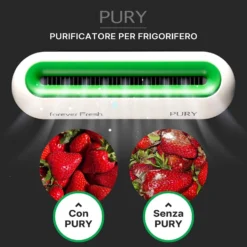 Macom Purificatore Frigorifero Ad Emissione Ozono Autonomia Carica 30Gg Usb