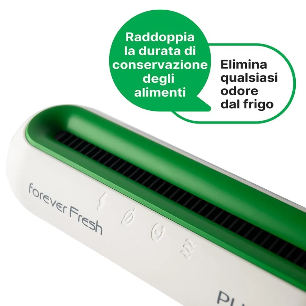 Macom Purificatore Frigorifero Ad Emissione Ozono Autonomia Carica 30Gg Usb