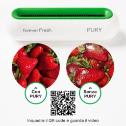 Macom Purificatore Frigorifero Ad Emissione Ozono Autonomia Carica 30Gg Usb