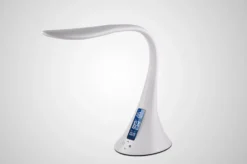 Majestic Lampada Da Tavolo Bianca, Displaydoppia Presa Usb Ricarica