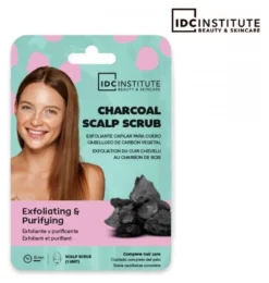 Maschera esfoliante per capelli al carbone 1 pezzo Idc Institute