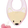 Massaggia gengive Chicco 258 210 FRESH BIB bavaglino bimba Rosa