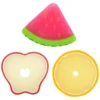 Massaggia gengive Nuby ID6896 Fruit silicon Assortito