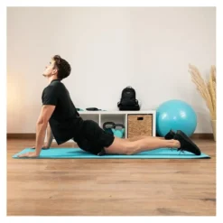 Materassino fitness Cecotec 07133 DRUMFIT Yoga Mat con maniglia traspo