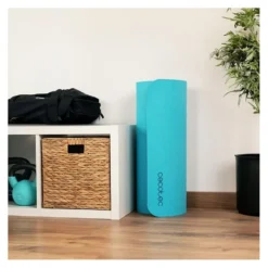 Materassino fitness Cecotec 07133 DRUMFIT Yoga Mat con maniglia traspo