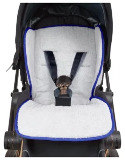 Materassino passeggino Baby Idea 3093B Grigio e Blu