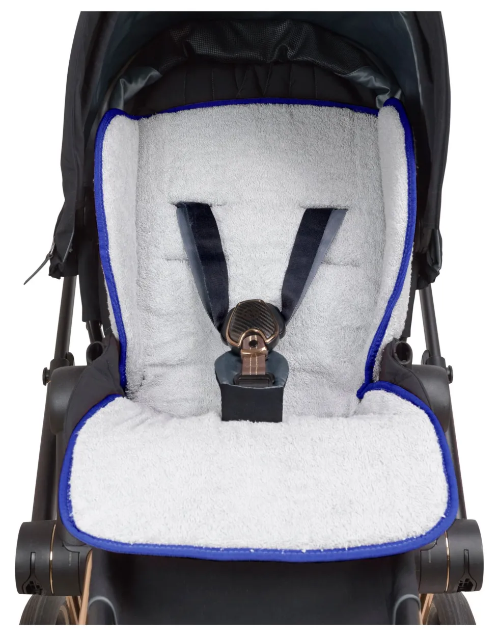 Materassino passeggino Baby Idea 3093B Grigio e Blu