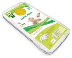 Materasso Italbaby 010 2460 Aloe Vera Bianco e Verde