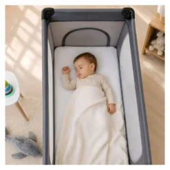 Materasso lettino campeggio Baby Idea 30978 pieghevole Bianco