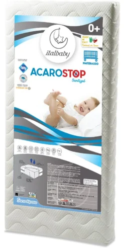 Materasso lettino Italbaby 010 2111 ACAROSTOP anallergico 0+
