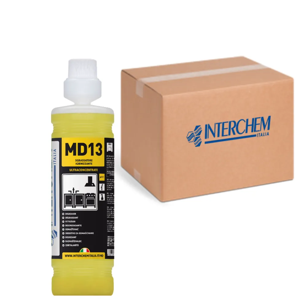 MD13 Detergente sgrassatore. Ultraconcentrato lt. 1