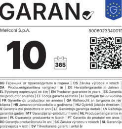 Meliconi Base Move Slim Antivibrazione Con Ruote (Max. Cm.47)