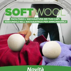Meliconi Soft Wool 3Pz Green