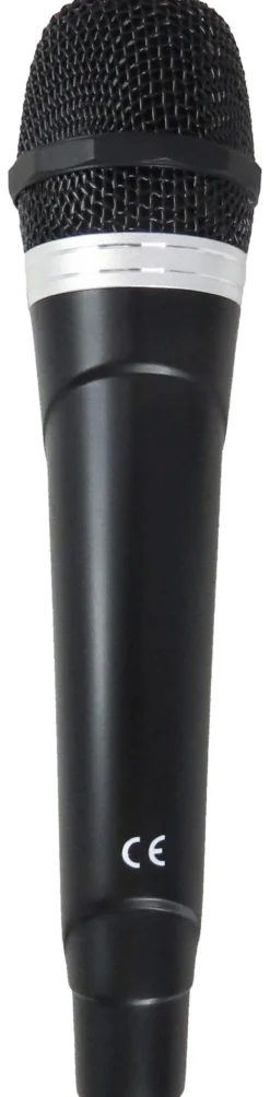 Microfono a filo Karma DM 537 Black e Silver