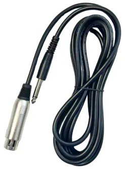 Microfono a filo Karma DM 537 Black e Silver