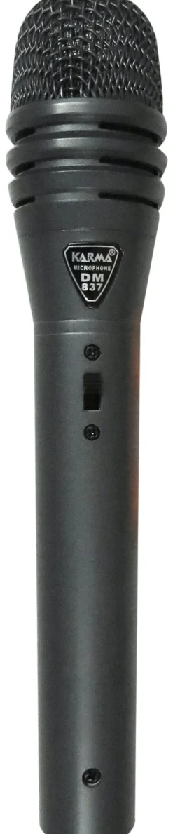 Microfono a filo Karma DM 837 Dynamic Black