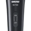 Microfono a filo Shure SV100A SV SERIES Black e Silver