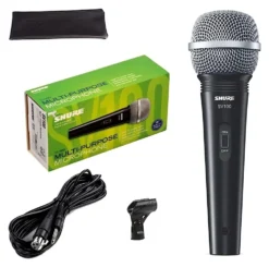 Microfono a filo Shure SV100A SV SERIES Black e Silver
