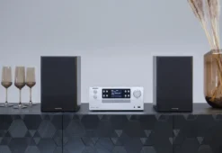 Micro Hi-Fi Kenwood M-925DAB-S con DAB+, Bluetooth e CD