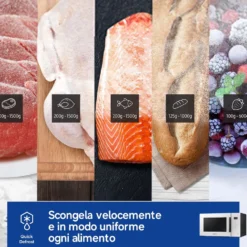 Microonde combinato Samsung MG23T5018GE/ET con Grill e vaporiera