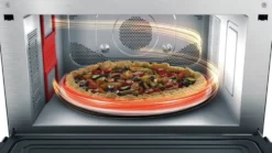 Microonde combinato Whirlpool MWSC9133SX con vapore e tecnologia 6° SENSO