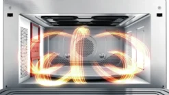Microonde combinato Whirlpool MWSC9133SX con vapore e tecnologia 6° SENSO