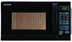 Microonde Sharp R 742BKW Black