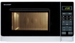Microonde Sharp R 242INW Silver e Black