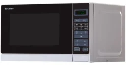 Microonde Sharp R 242INW Silver e Black