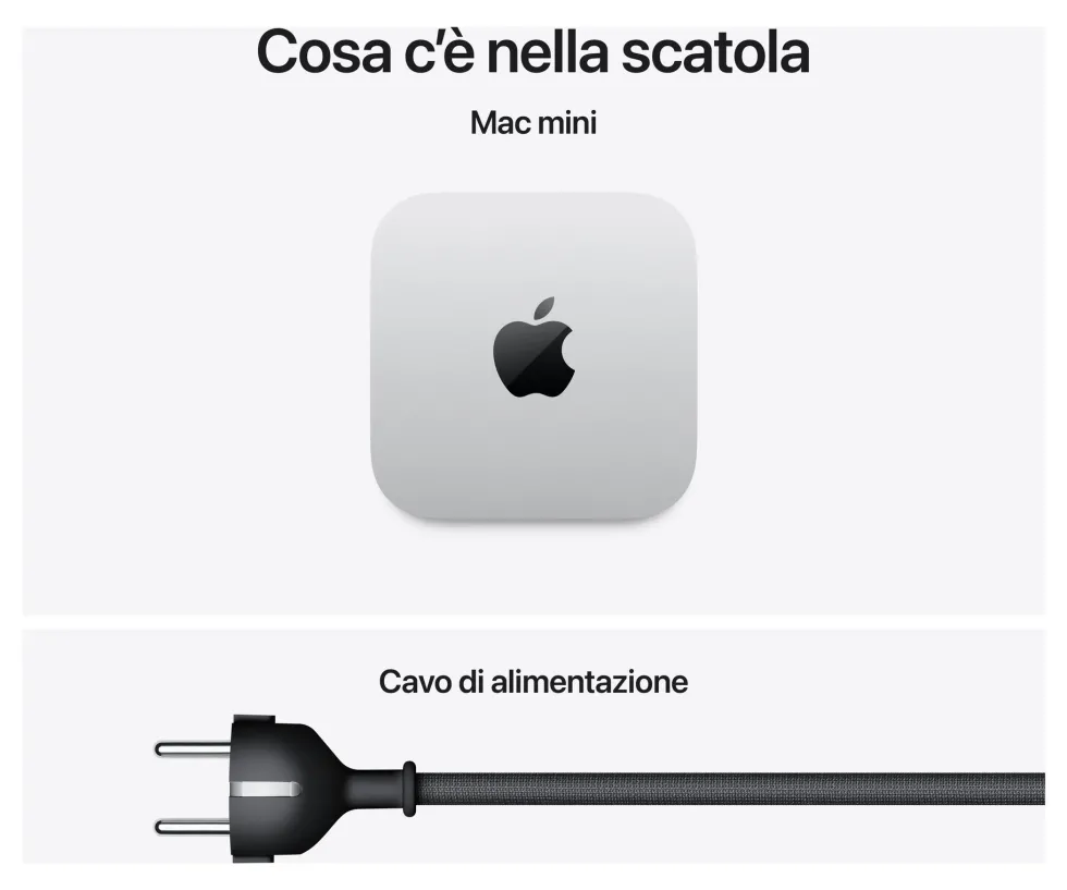 Mini pc Apple MHQN4TY A MAC MINI Silver