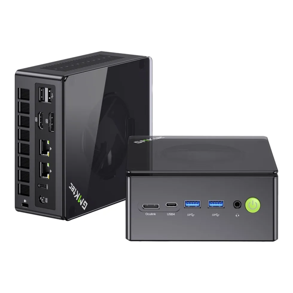 Mini PC GMKtec K8 Ryzen 7 8845HS, 32GB RAM, 1TB SSD, Windows 11 Pro - Ottimizzato per E-commerce
