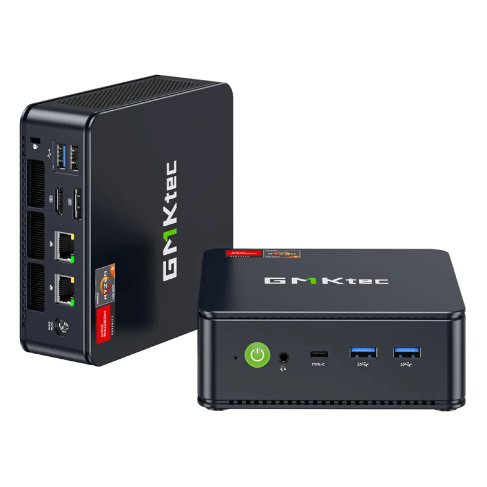 MINI PC GMKtec M6 Ultra: Potente Processore AMD Ryzen 5 7640HS, 16GB RAM, 512GB SSD, Windows 11 Pro - Ottimizzato per E-commerce