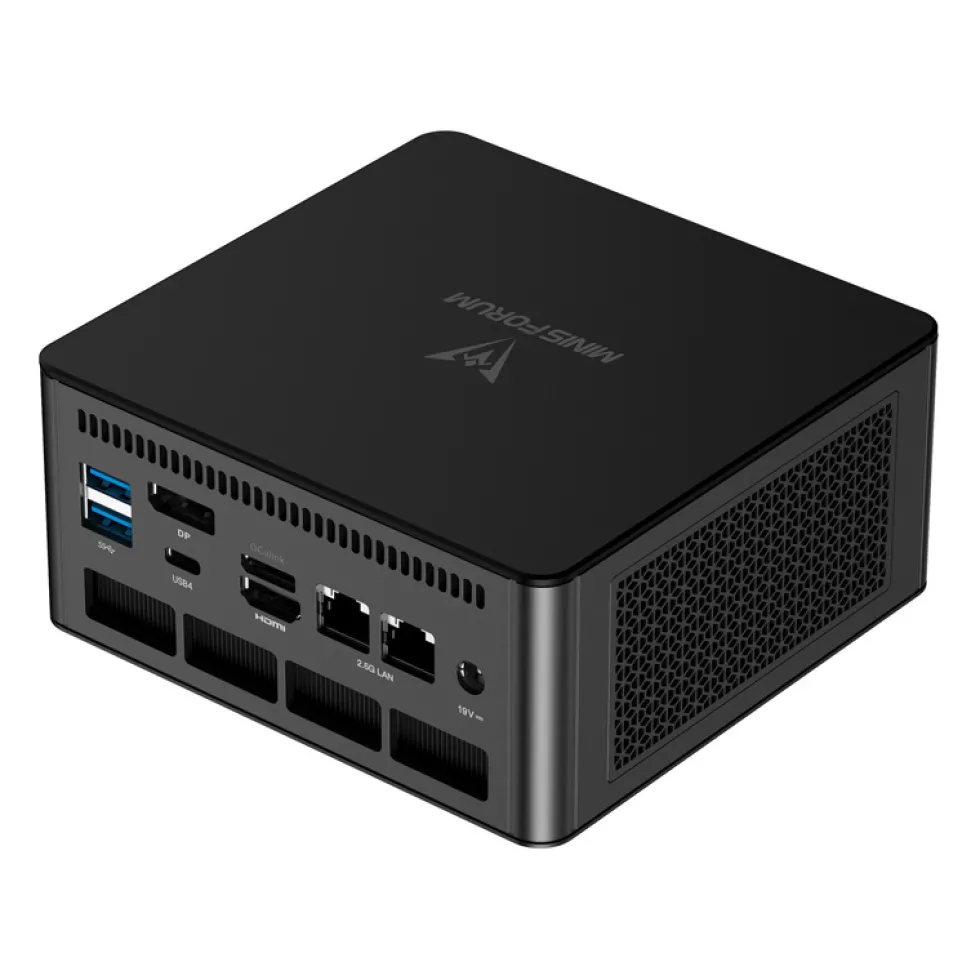 Mini PC MINIS FORUM UM890 Pro con processore AMD Ryzen 9 8945HS, 16GB di RAM e 512GB di SSD - Ottimizzato per e-commerce