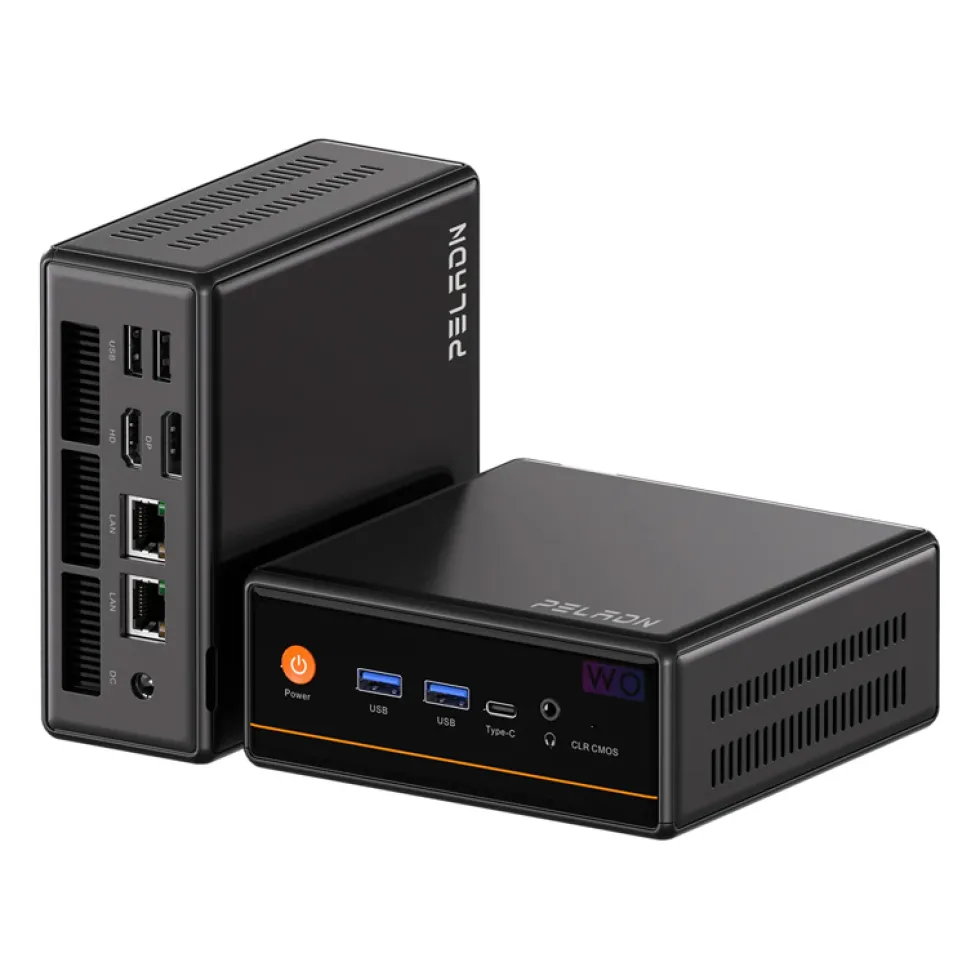 Mini PC Peladn WO4 5600H 16GB RAM 512GB SSD - Ideale per Gaming e Ufficio