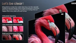Mini proiettore Hisense C2 PRO 4K Triplo Laser 65