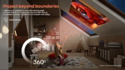 Mini proiettore Hisense M2 PRO Laser 4K UHD HDR10-HLG DOLBY VISION 1300 ANSI