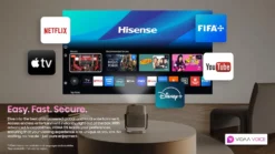 Mini proiettore Hisense M2 PRO Laser 4K UHD HDR10-HLG DOLBY VISION 1300 ANSI