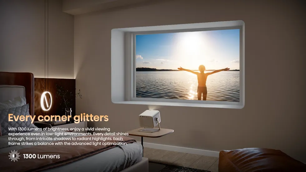 Mini proiettore Hisense M2 PRO Laser 4K UHD HDR10-HLG DOLBY VISION 1300 ANSI