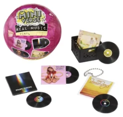 Mini vinile Mga 247906 MINIVERSE (4pz) Real Music Set Assortito