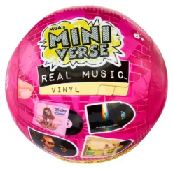 Mini vinile Mga 247906 MINIVERSE (4pz) Real Music Set Assortito
