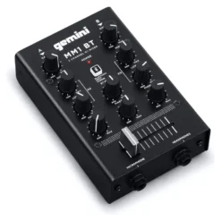 Mixer disc jockey Gemini DJ SERIES MM1 BT Black
