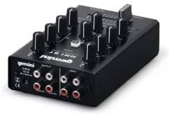 Mixer disc jockey Gemini DJ SERIES MM1 BT Black