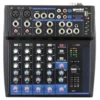 Mixer disc jockey Gemini GEM 08USB PROFESSIONAL Black
