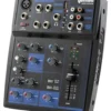 Mixer disc jockey Gemini GEM 05USB PROFESSIONAL Black