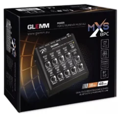 Mixer disc jockey Glemm MXS 8PC Black